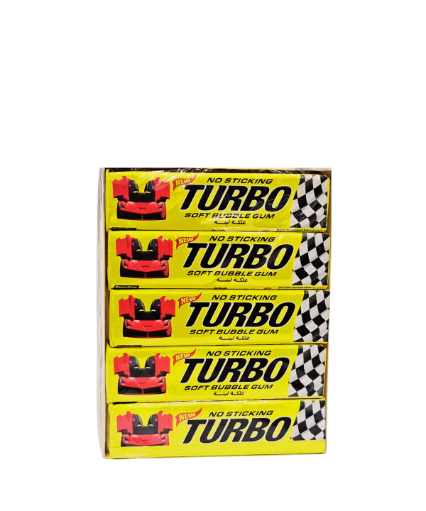 TURBO Soft Bubble Gum – Tutti Frutti skonio kramtomoji guma, 20 vnt