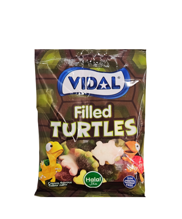 Vidal Filled Turtles įdaryti vėžliukų formos guminukai
