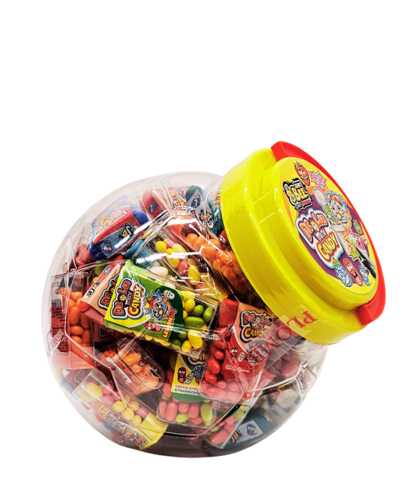 Johny Bee Dr Lab Mini Candy vaisinės dražė saldainiai, 70 vnt