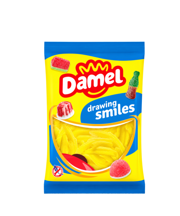DAMEL Drawing Smiles – bananų formos guminukai