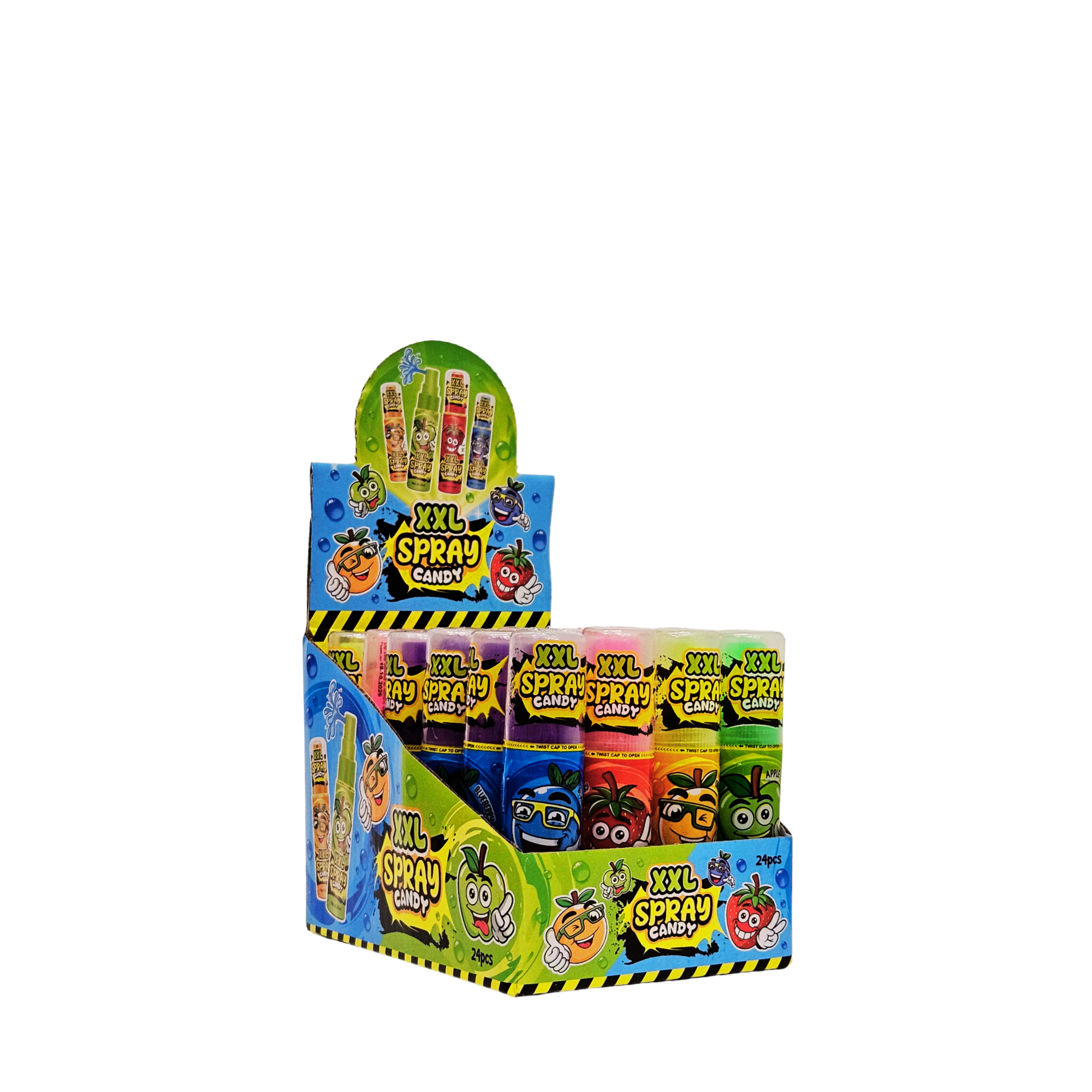 XXL Spray Candy – skystas purškiamas vaisių skonio saldainis