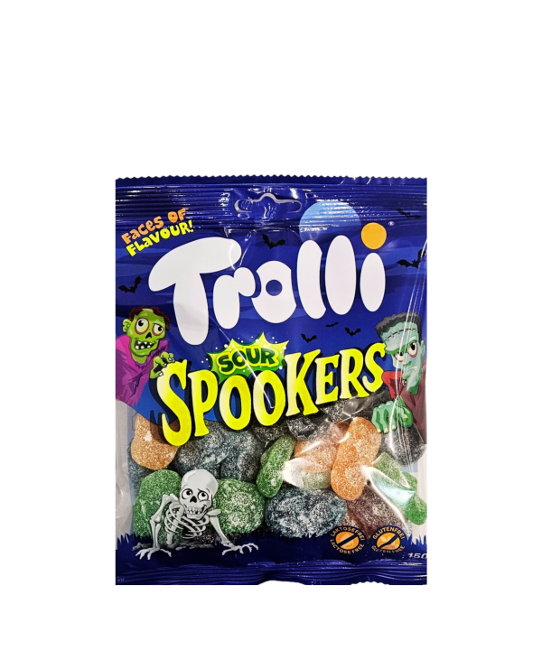 TROLLI Sour Spookers rūgštūs guminukai