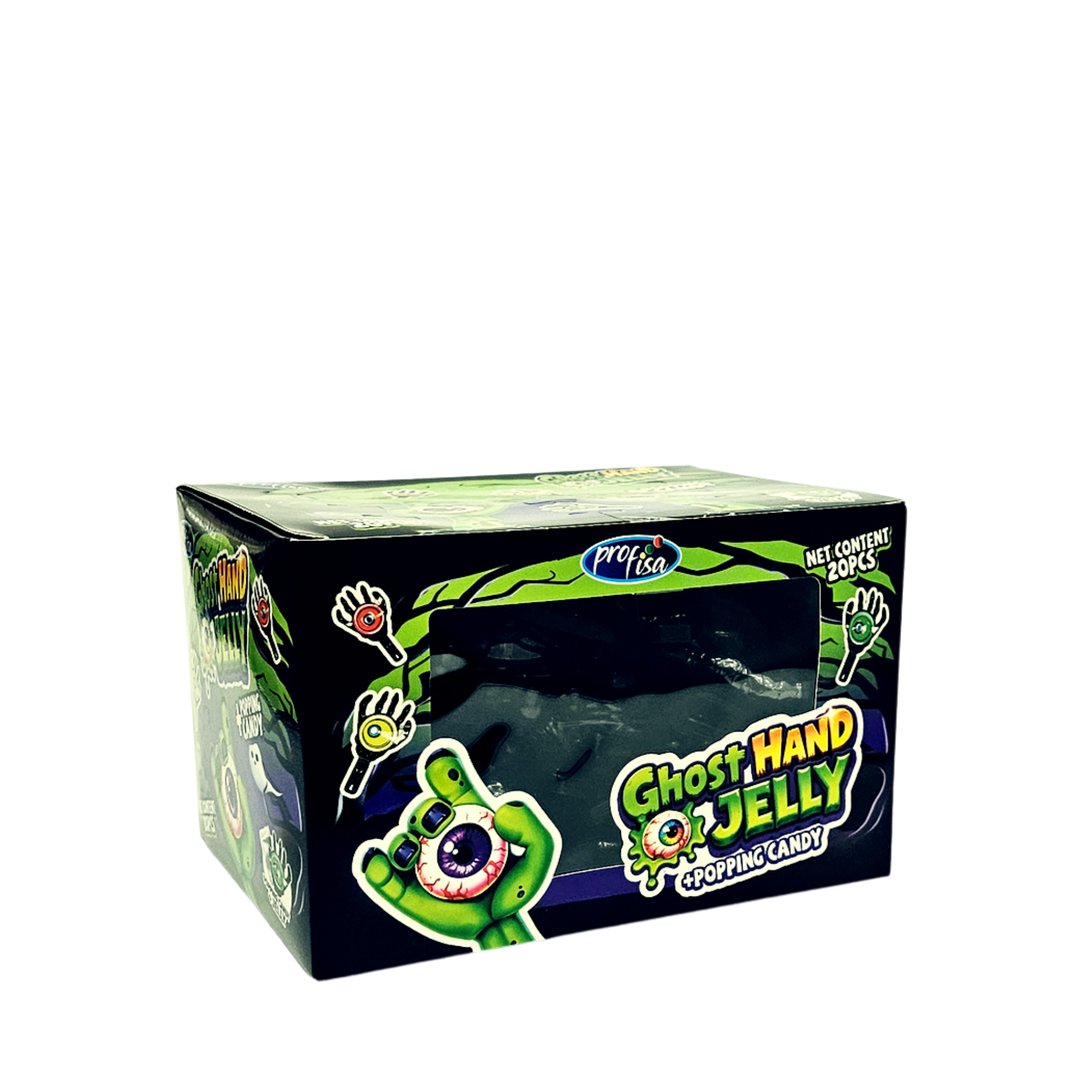 „Ghost Hand Jelly + Popping Candy“ želė saldainis su spragsinčiais saldainiais - Image 2