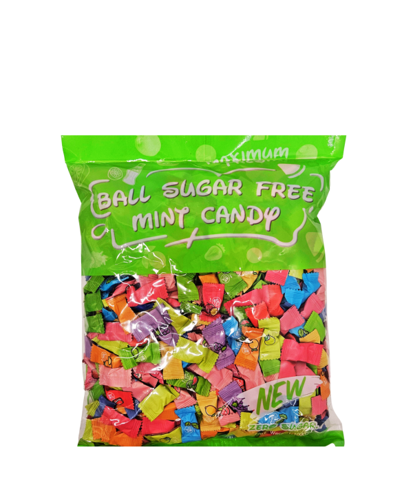 BALL Sugar Free Mint Candy – becukriai mėtiniai saldainiai, 1 kg