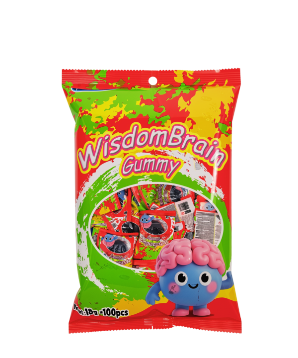WisdomBrain Gummy guminukai, 100 vnt