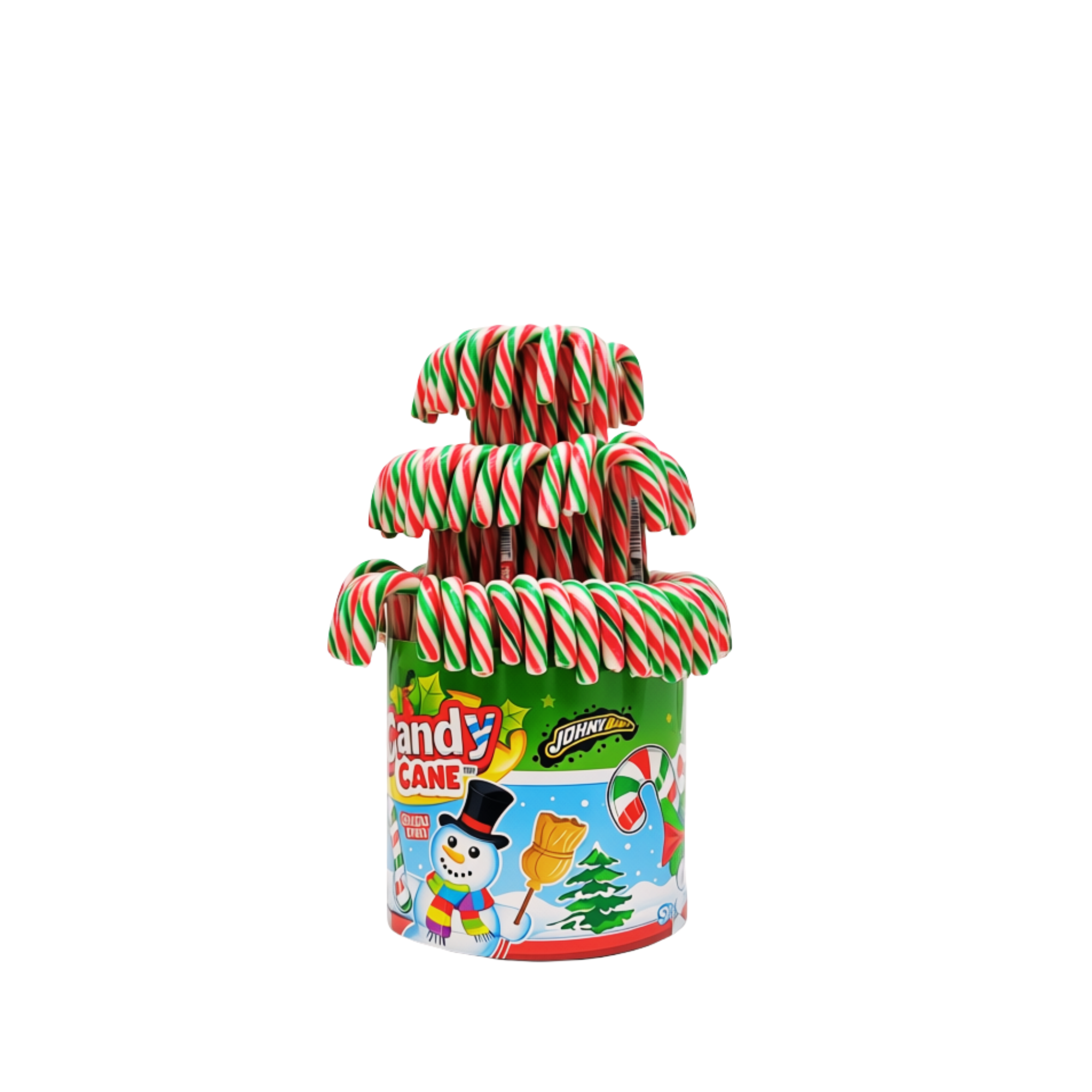 „Johnny Bee Candy Cane“ kalėdiniai ledinukai braškių skonio