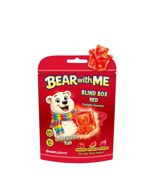 Lupami guminukai-staigmena Bear with Me Red - 1 vnt