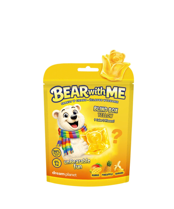 Lupami guminukai-staigmena Bear with Me Yellow