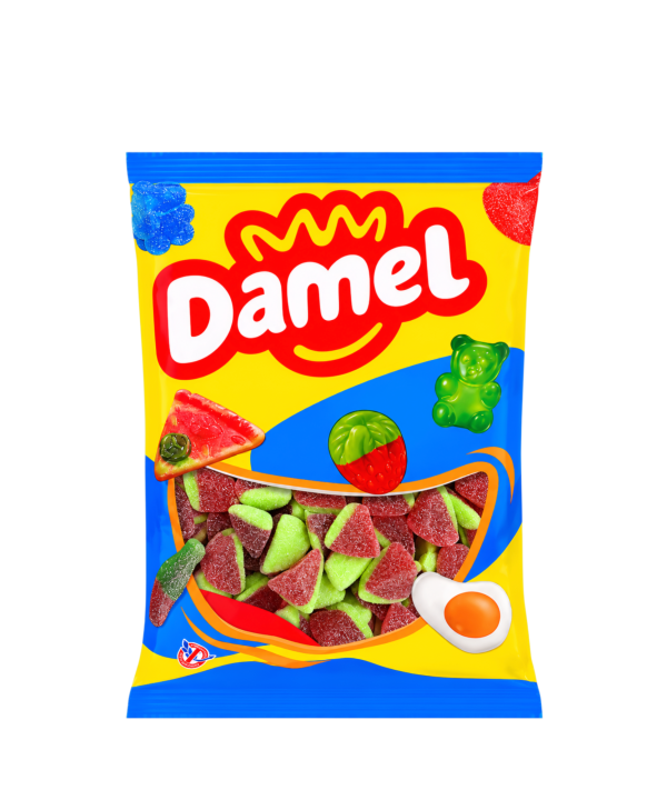 DAMEL Watermelons arbūzų formos guminukai, 1 kg